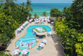 Chaba Samui - Beach Front Top View
