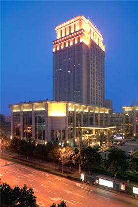 Hotel Overview at night